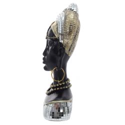 GAEM Фигурка декоративная "Африканка", L13 W7 H21 см