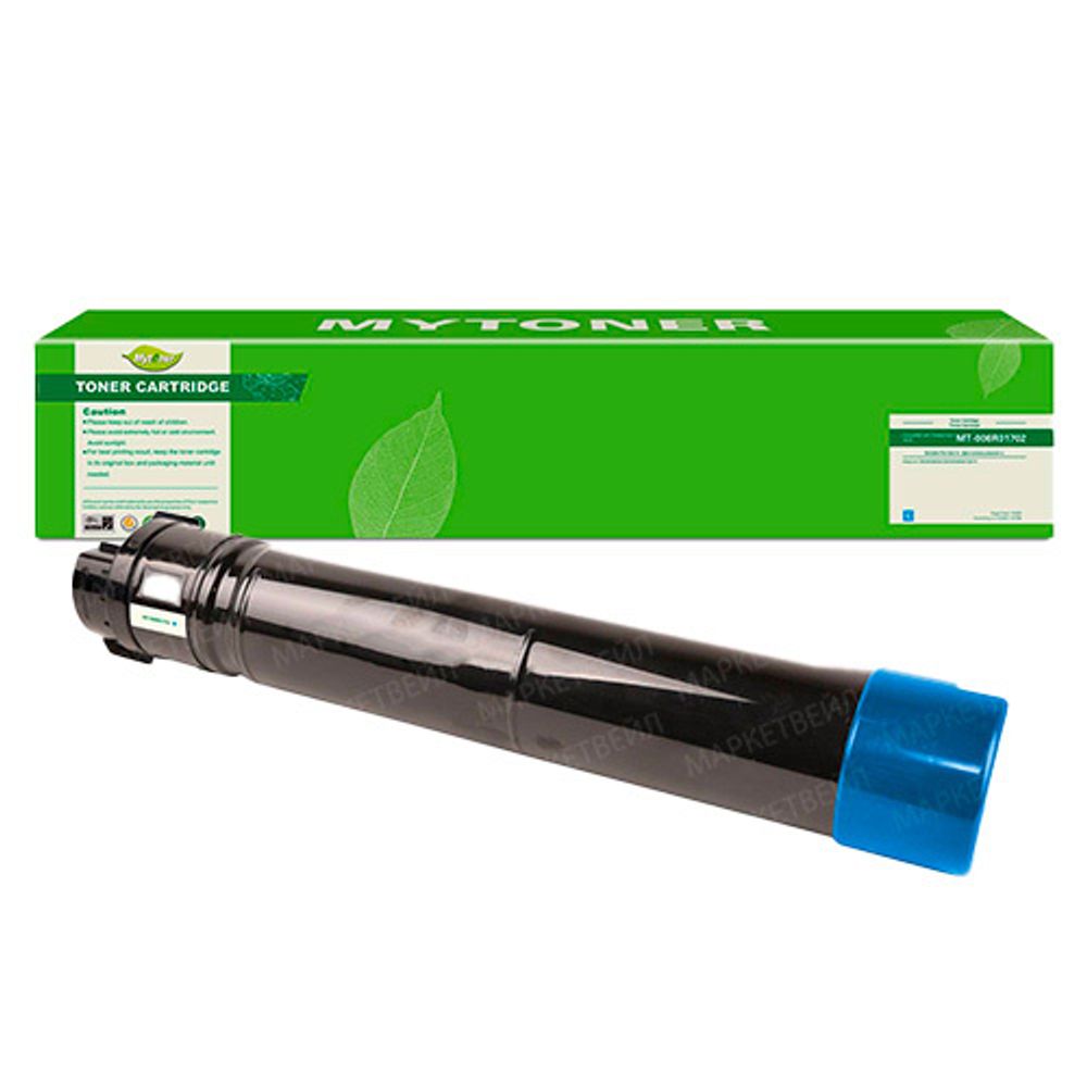 Тонер-картридж для Xerox 006R01698/006R01702/006R01510 голубой 15k с чипом MyToner