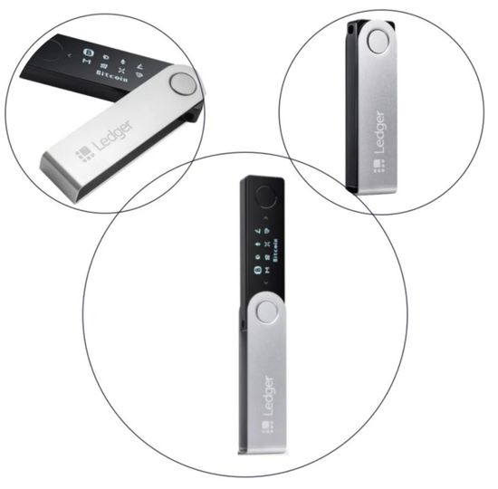 Флешка Ledger Nano x, черный