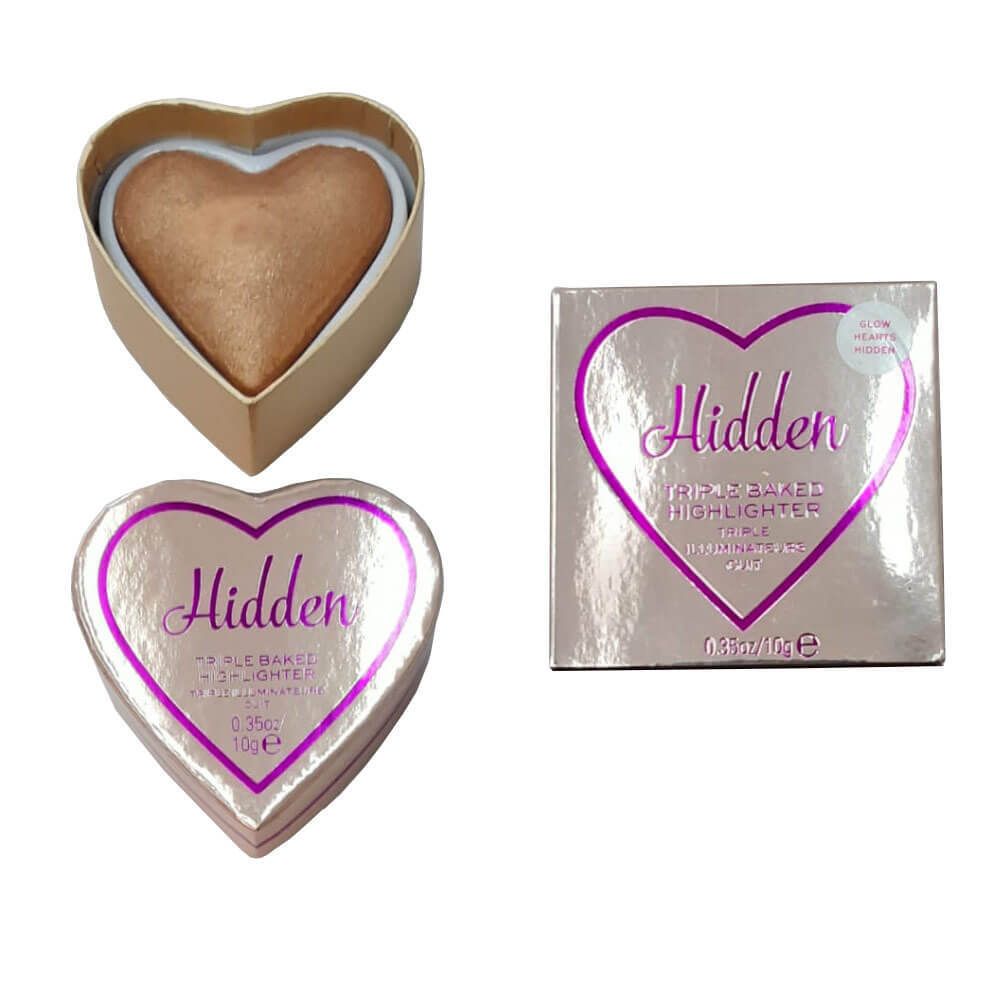 Хайлайтер для лица Makeup REVOLUTION Hidden Triple Baked Highlighter