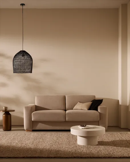 Абажур Domitila, черный ротанг, Ø44х52 см