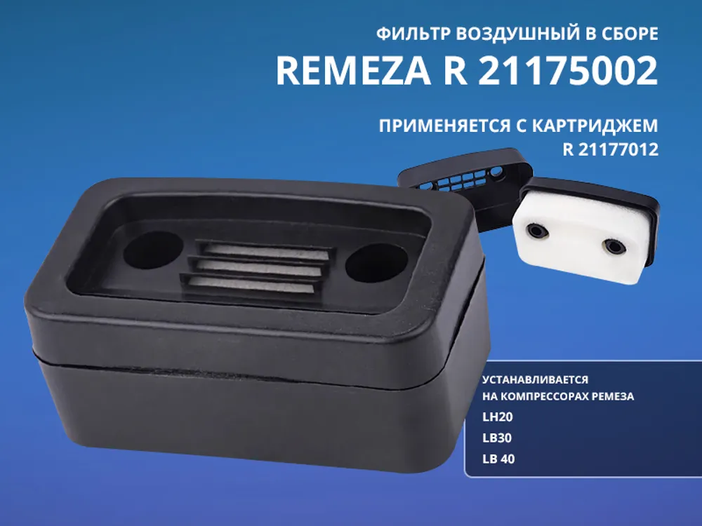Фильтр воздушный в сборе Remeza LH20-2/LB30-2/40-2 R 21175002
