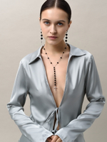 Сотуар "Hope" с черным агатом