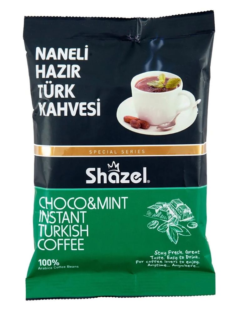 Кофейный напиток Shazel Шоколад и мята 100 г x 4 шт