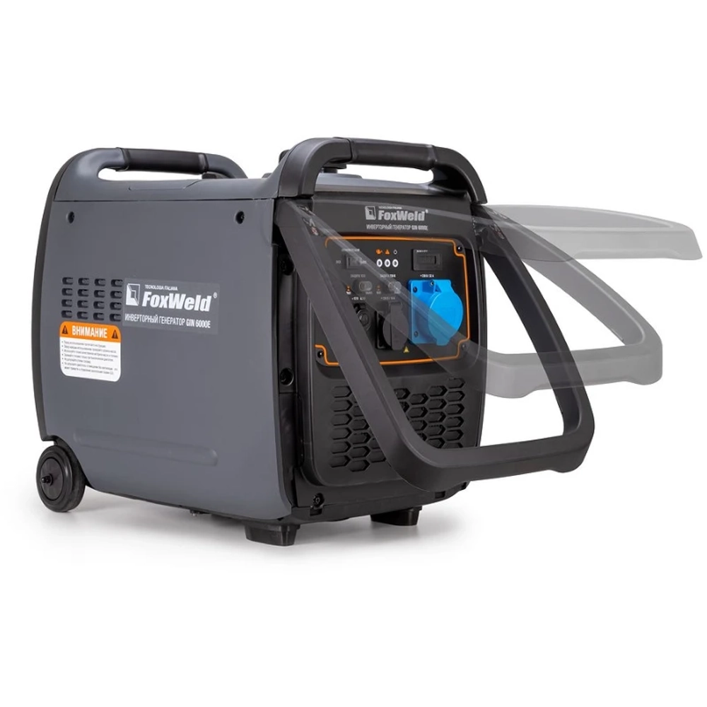 FoxWeld GIN 6000E генератор бензиновый инверторный 1554