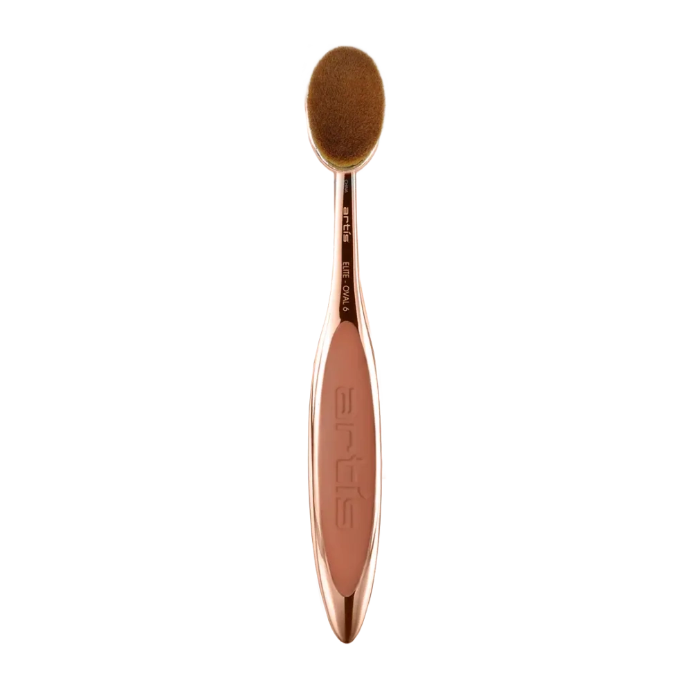 Artis Elite Collection Rose Gold Finish - Oval 6 Brush