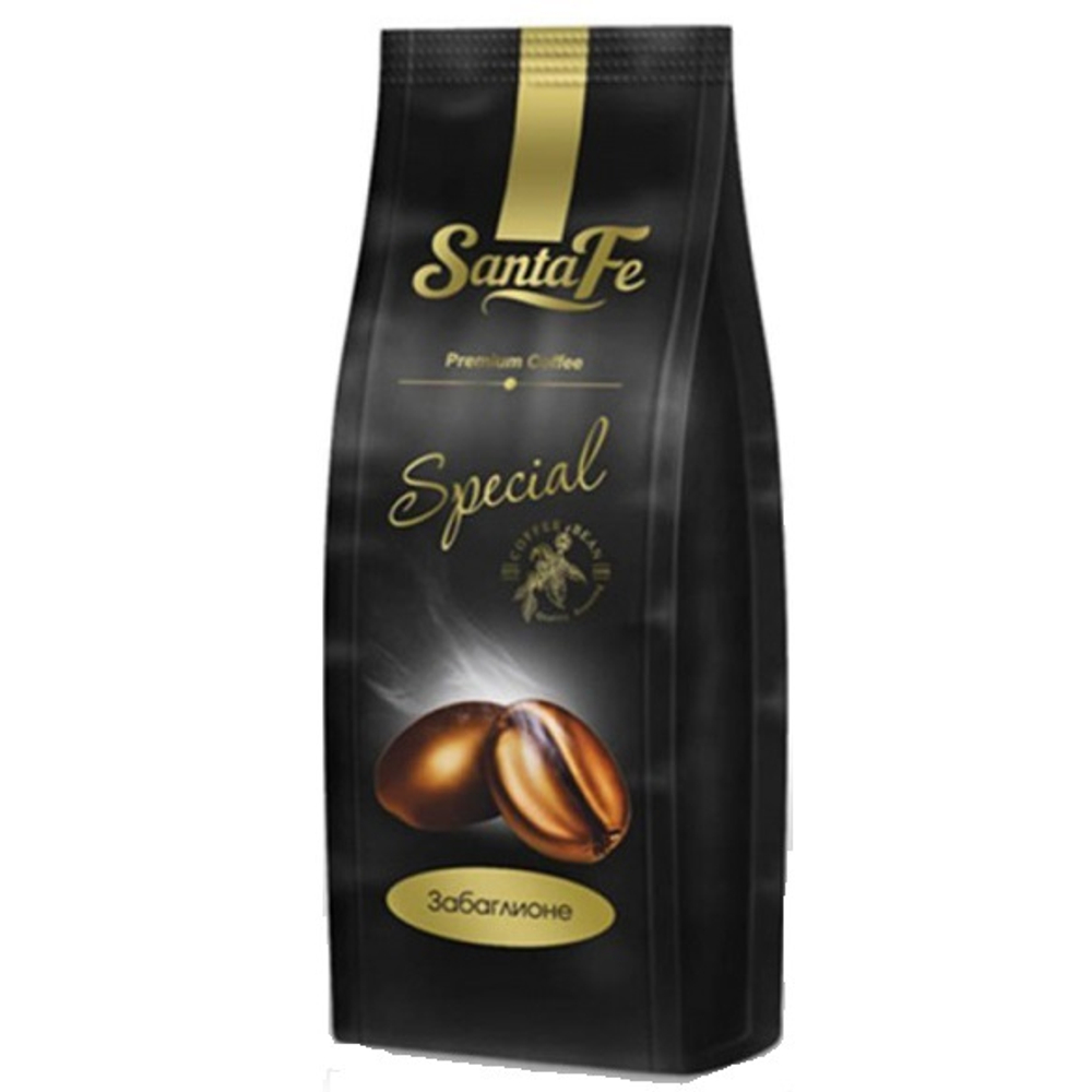Кофе в зернах ароматизированный Santa Fe Забаглионе Арабика 250г