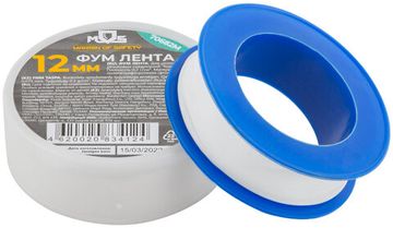 ФУМ Лента, плотность 0,2 гр/см3, 12 мм x 10 м x 0,075 мм