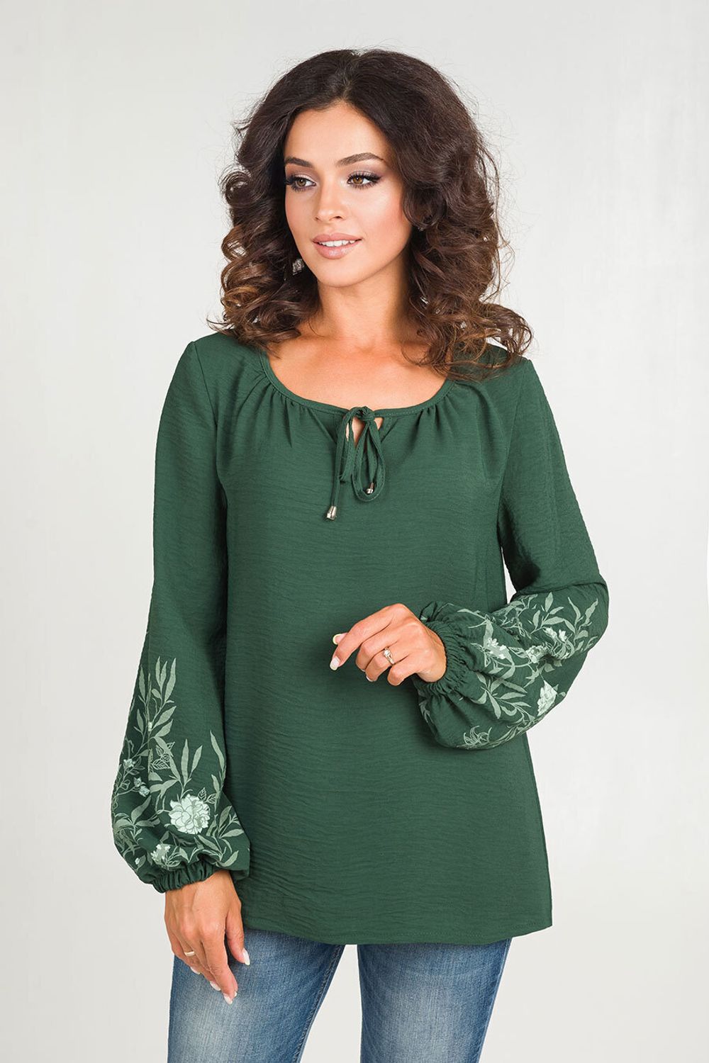 Туника Миранда (46-60) Serenada малахитовый (Акция)