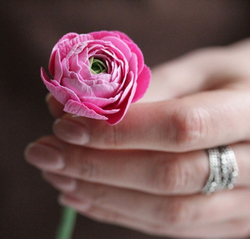 Молд силиконовый - вайнер для лепки лепестка ранункулюса