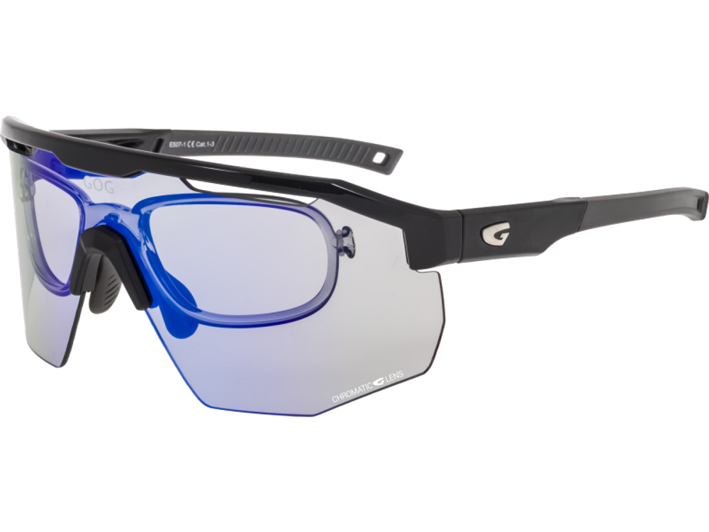 Спортивные очки GOG Argo С / Black-Grey / Photochromic Blue Lens