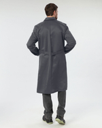 Халат Лигор (тк.Смесовая,210), т.серый/красный