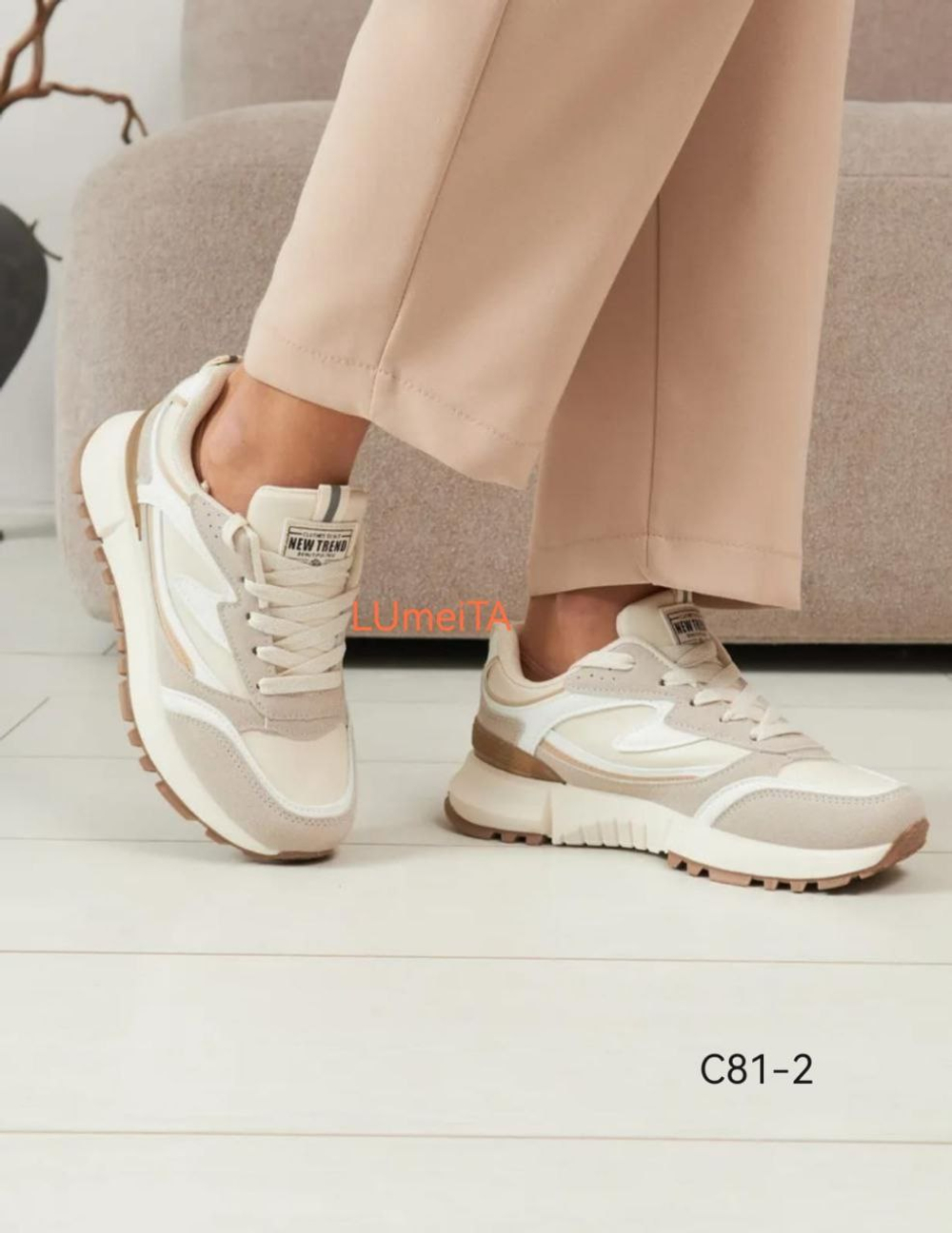 Кроссовки по 8 пар (36-41)р. / 81-2