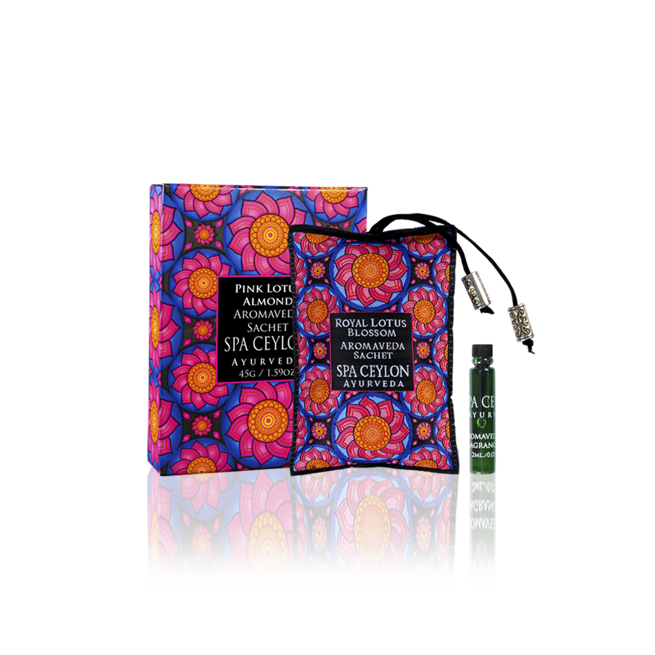 Ароматическое саше "РОЗОВЫЙ ЛОТОС И МИНДАЛЬ"