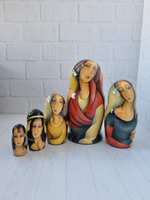 Матрёшка 5м 18см "Модильяни"