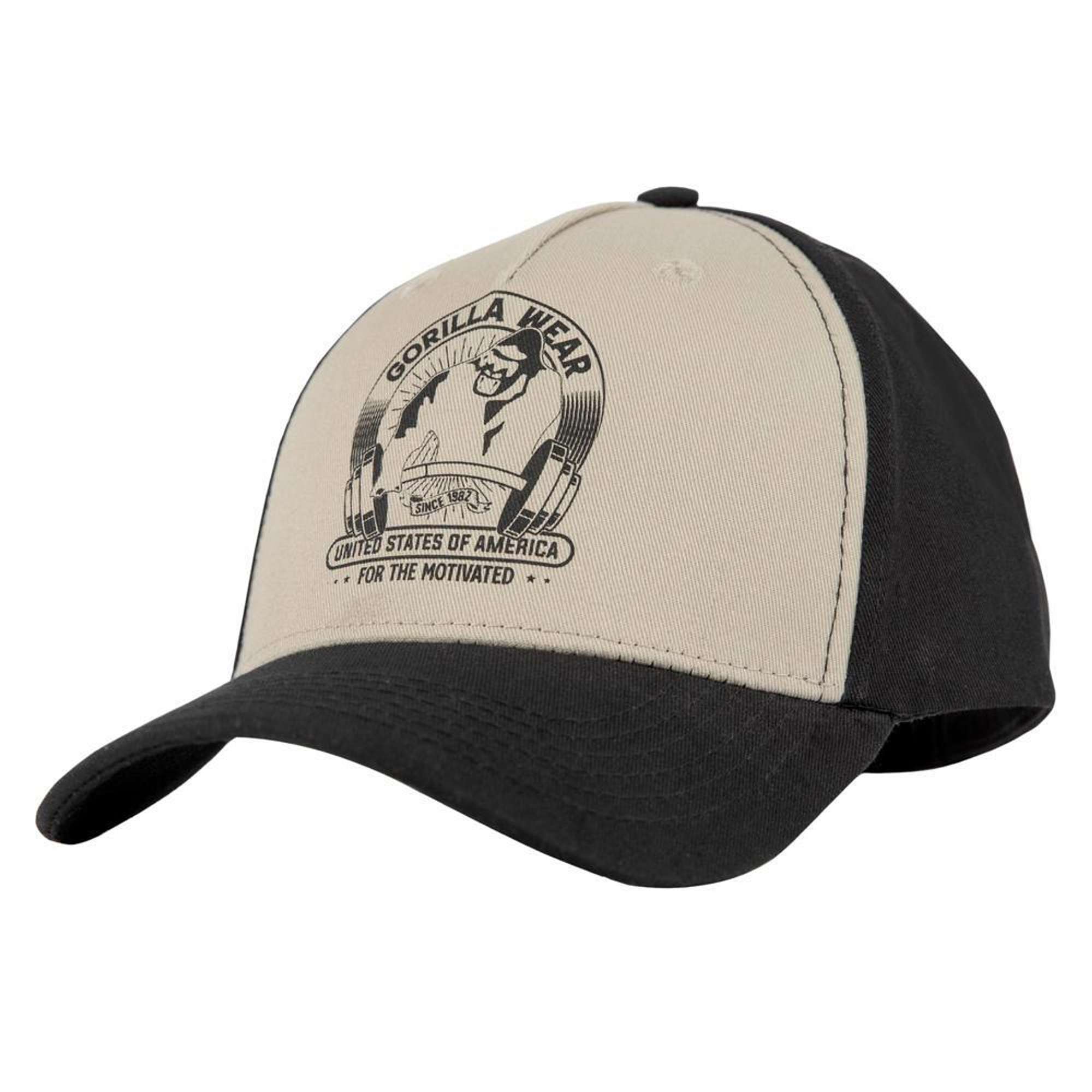 Бейсболка GORILLA Buckley Black/Beige