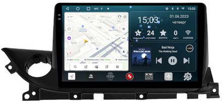 Магнитола для Mazda 6 2019+ - RedPower 123 Android 10, QLED+2K, ТОП процессор, 6Гб+128Гб, CarPlay, SIM-слот