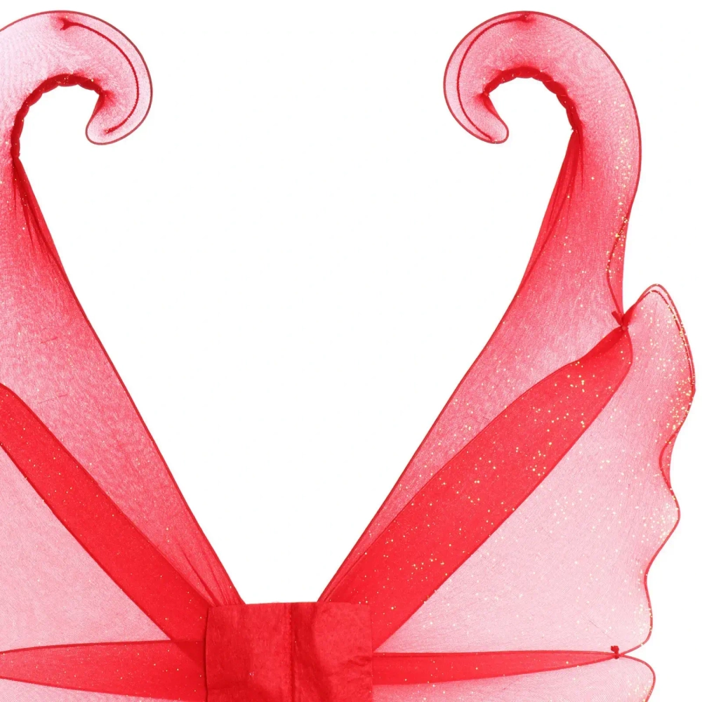 Карнавальный аксессуар «Изящные крылья» 70*55 см, красный