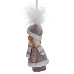 GAEM Изделие декоративное подвесное "Девочка", L4,5 W3,5 H8 см, 2в.