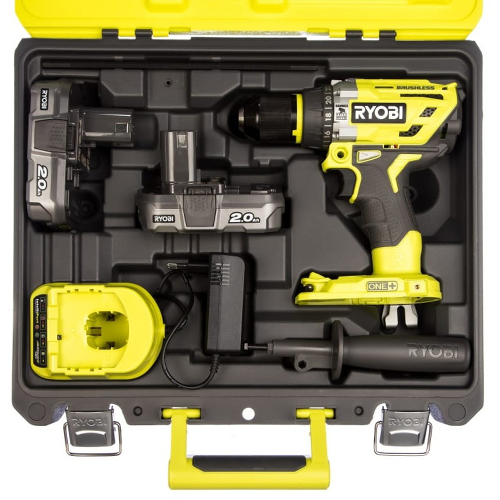 Дрель-шуруповерт ударная Ryobi One+ R18PD7-220B аккумуляторная 5133004295