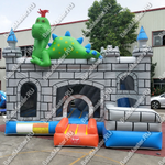 Коммерческий надувной батут "Крепость дракона"