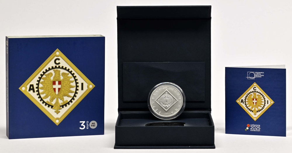 ИТАЛИЯ, 2025, 3 ЕВРО [СЕРЕБРО]