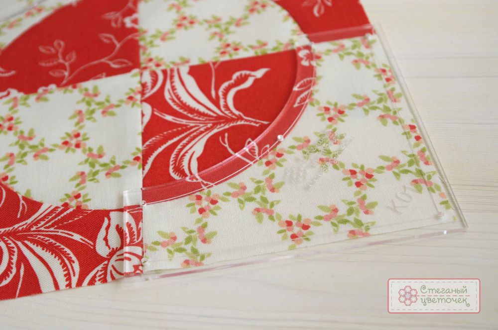 Набор шаблонов блок "Четверть круга в квадрате" (арт. K01)