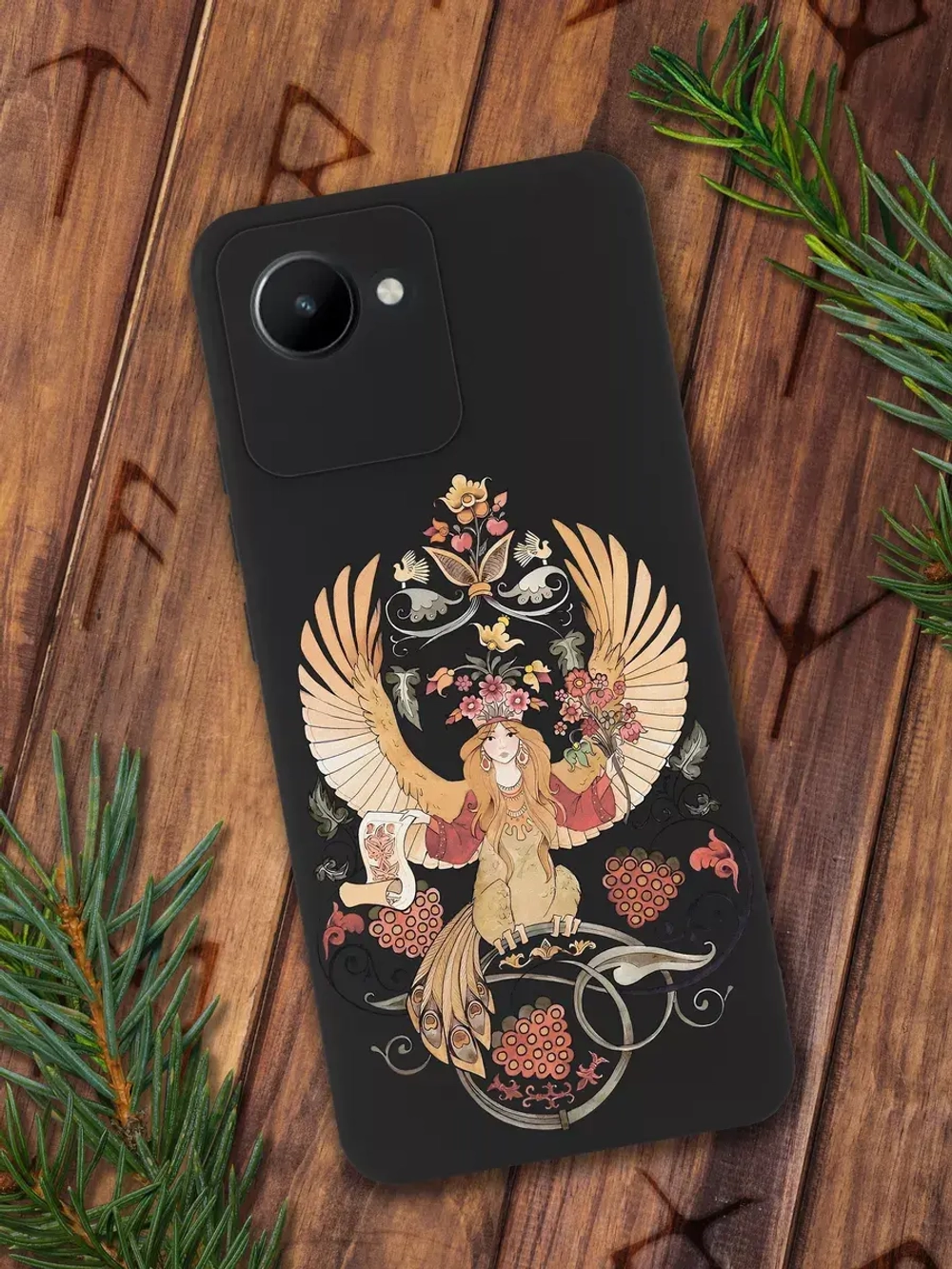 Чехол на Realme С30, С30S, с принтом