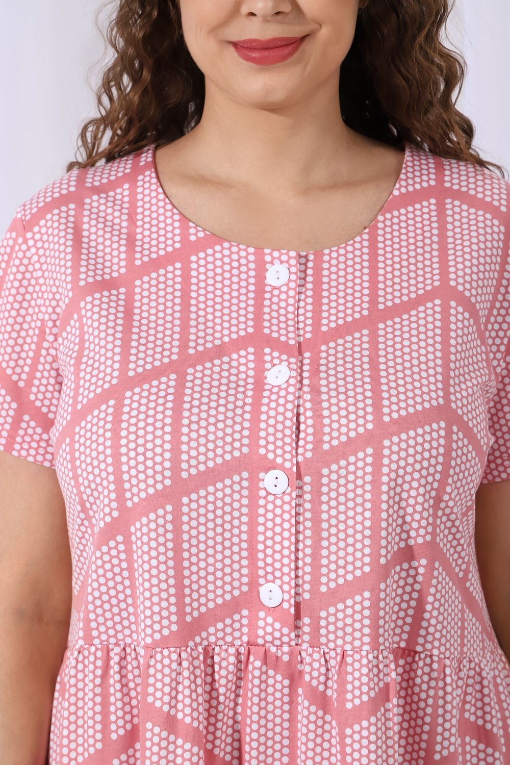 Платье Каскад-1 Виотекс ЛОСОСЕВЫЙ