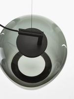 Подвесной светильник 8871P/A L black/light green