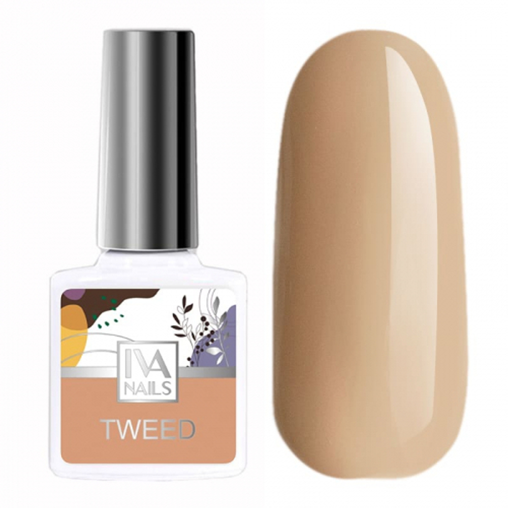 Гель-лак TWEED №1, IVA NAILS, 8мл.
