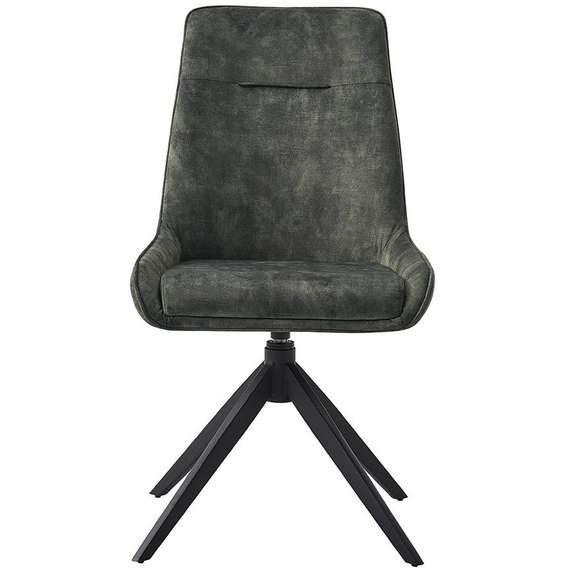 Крутящийся темно-зеленый стул Gem | Купить в Hallberg.ru