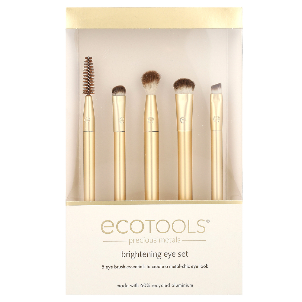 EcoTools, Precious Metals, набор для осветления кожи вокруг глаз, 0026, набор из 5 предметов