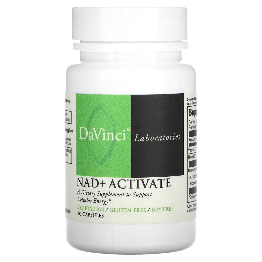 DaVinci Laboratories, NAD+Activate, 30 капсул