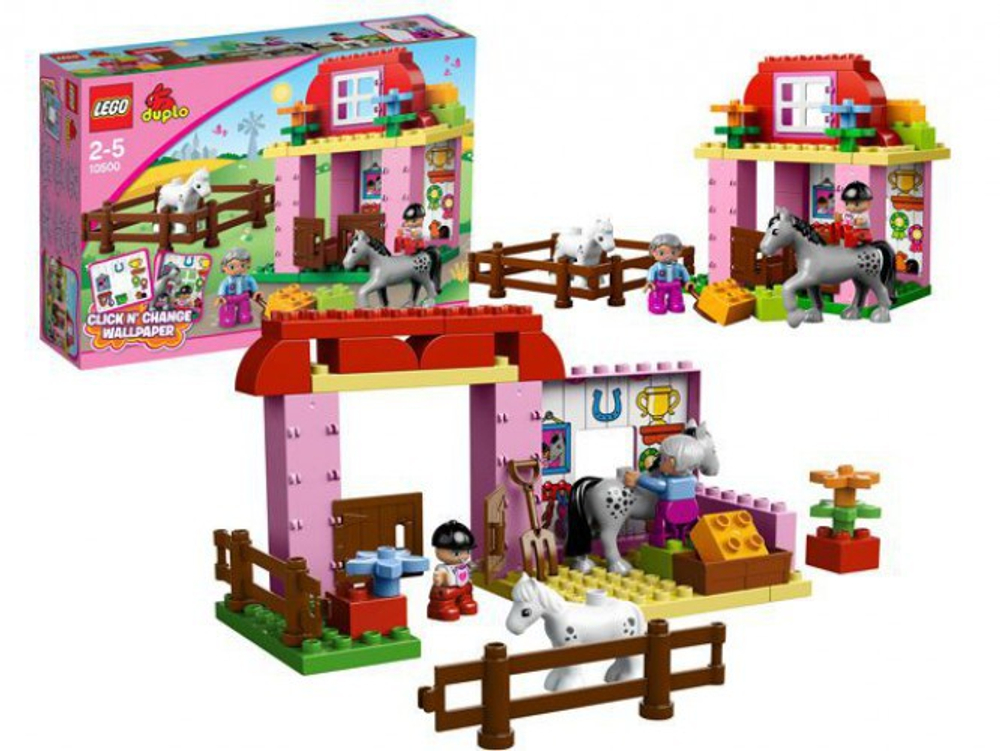 LEGO Duplo: Конюшня 10500 — Horse Stabl — Лего Дупло