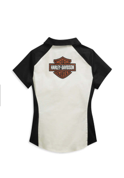 Рубашка Bar & Shield Logo Zip-Front Harley-Davidson