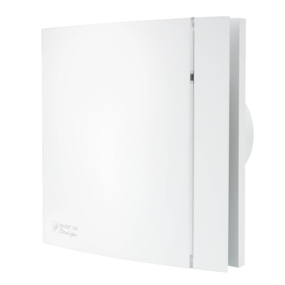 Вентилятор Soler & Palau Silent Design 100 CRZ Matt White 4C (Таймер)