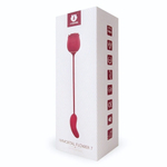 Розовый вибромассажер Immortal Flower 7 (Цвет: розовый)