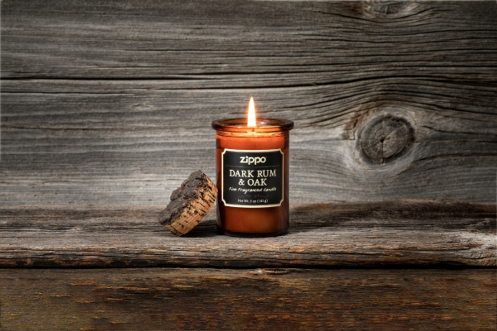 Ароматическая свеча Zippo Dark Rum & Oak ZIPPO 70016