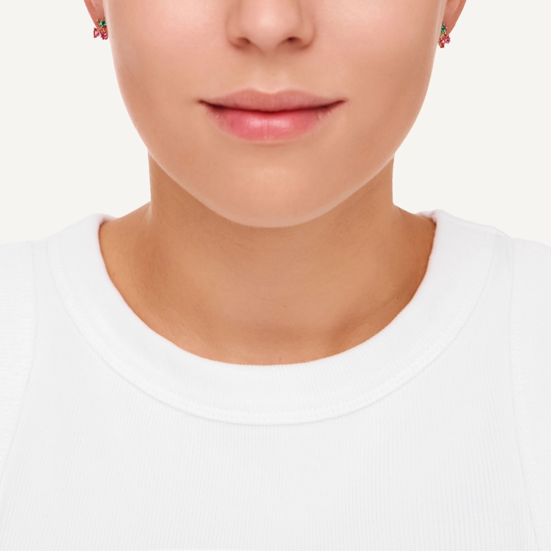 Серьги Фруктовые – Вишня