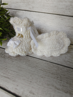 Пинетки с бусинками