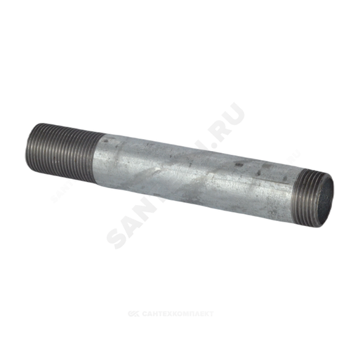 Сгон сталь удлиненный оц Ду 15 L=300мм б/комплекта ДТРД