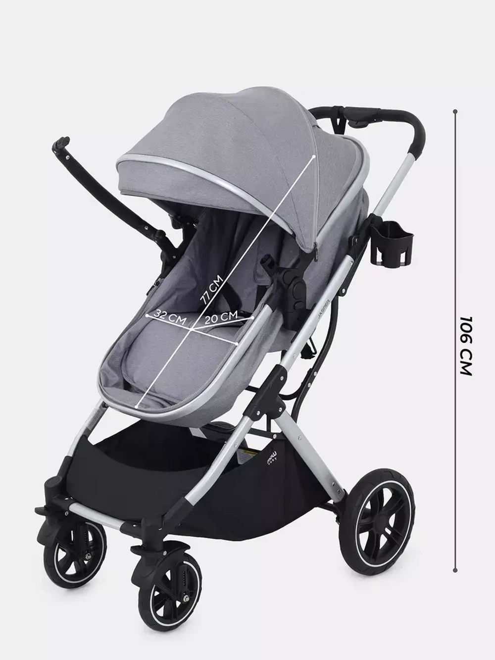 Коляска детская MOWBaby "JASPER" (3в1) MB022