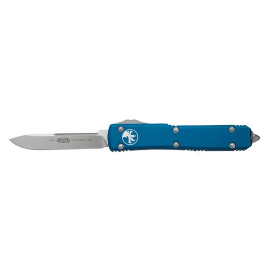 Автоматический нож Microtech Ultratech Satin 121-4BL c клинком из стали CTS-204P, рукоять алюминий