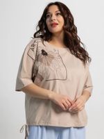 Блуза Злата (бежевая) Б15526-4М LT Collection