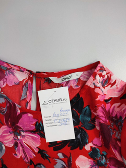 Блузка Only с цветами 40 размер