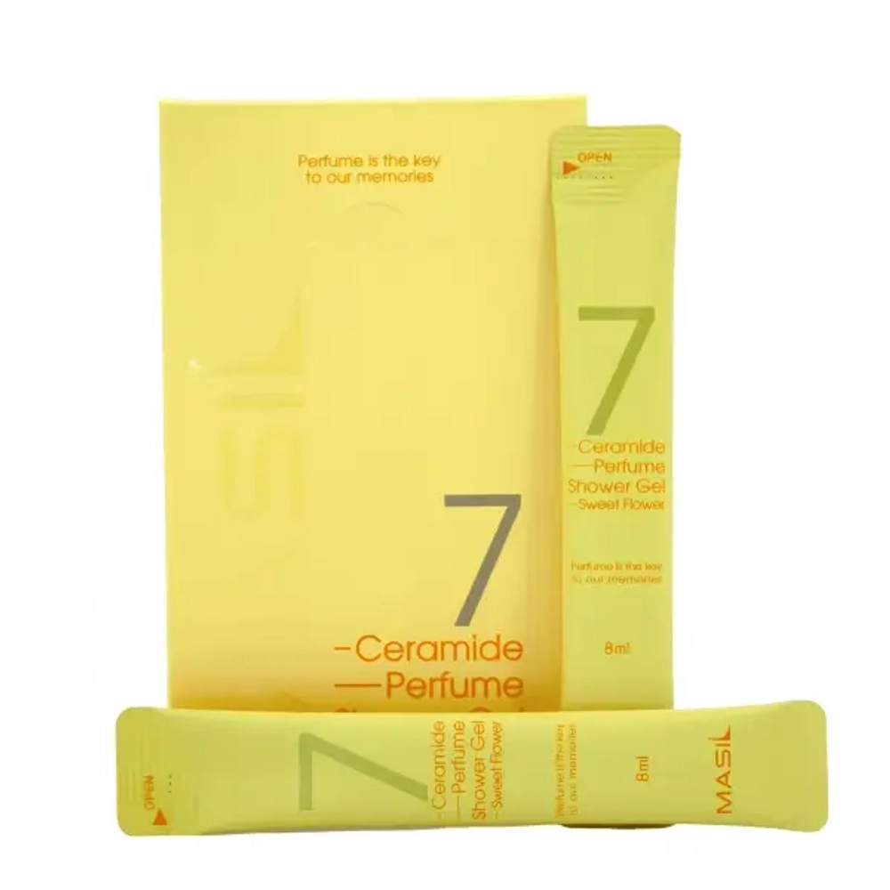 Гель для душа AllMasil 7 Vegan Ceramide perfume Shower gel stick 8 мл