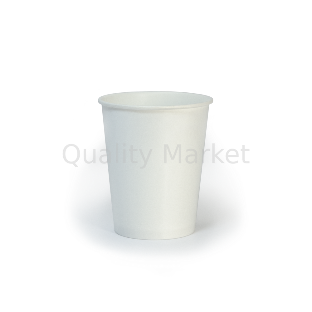 Стакан бумажный 100мл "Белый" (20 уп/50 шт/1000 шт)