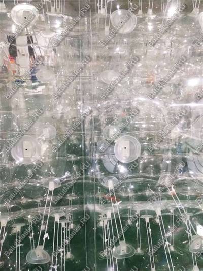 Аттракцион Водный роллер (Гидророллер) «Прозрачный» ТПУ, 2.5*2*2 м