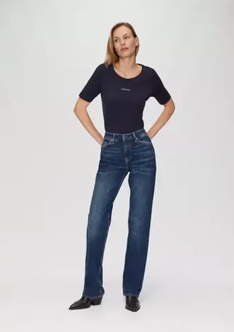 Jeans Karolin / Regular Fit / Mid Rise / Straight Leg